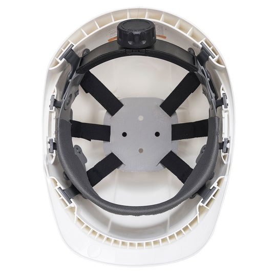 Portwest PS54 Endurance Plus Helmet in White - back view