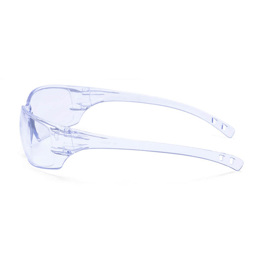 Portwest PW13 Clear View Safety Glasses in Clear - back view