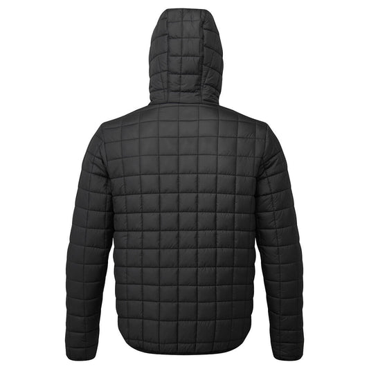 Portwest PW329 PW3 Square Baffle Jacket in Black - back view