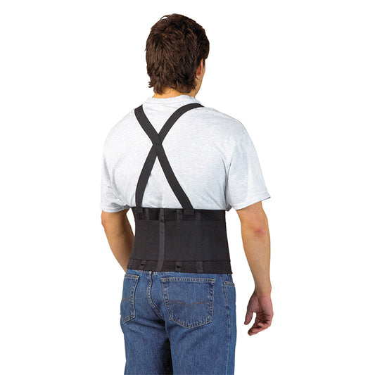 Portwest PW80 Support Belt in Black - back view