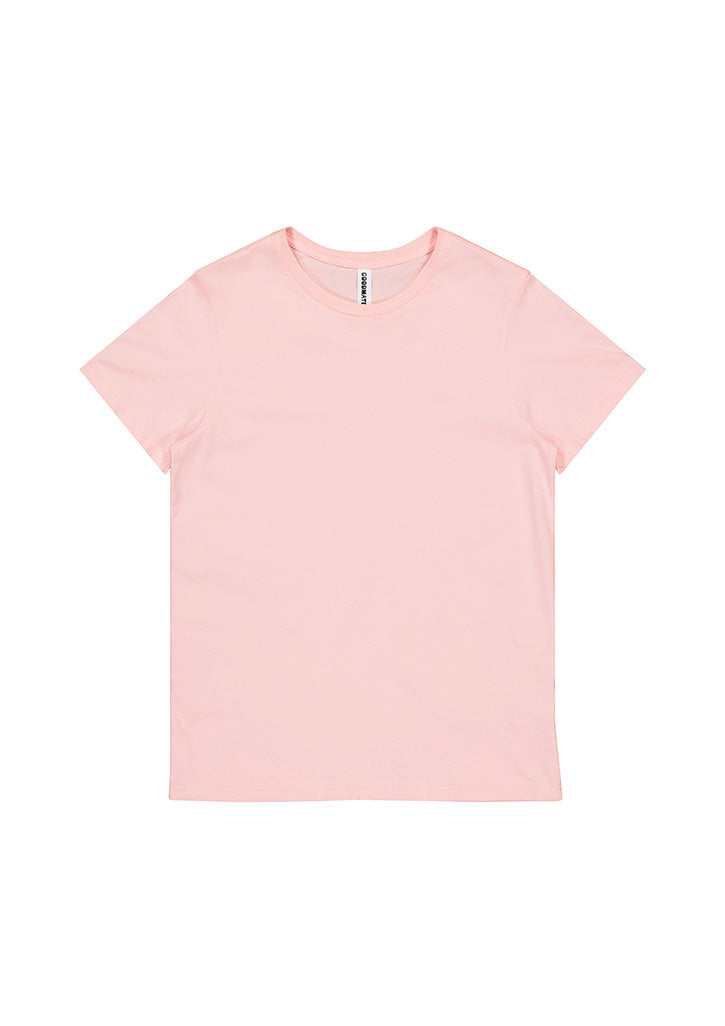 Basis Womens Short Sleeve Tee - X1001W in Pink