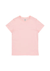 Basis Womens Short Sleeve Tee - X1001W in Pink