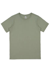 Basis Kids Short Sleeve Tee - X1001K in Pistachio