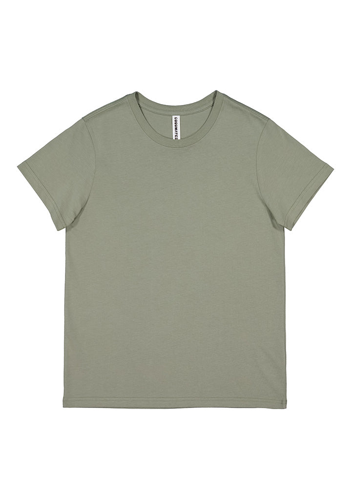 Basis Womens Short Sleeve Tee - X1001W in Pistachio