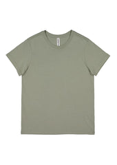 Basis Womens Short Sleeve Tee - X1001W in Pistachio