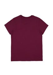 Basis Womens Short Sleeve Tee - X1001W in Plum