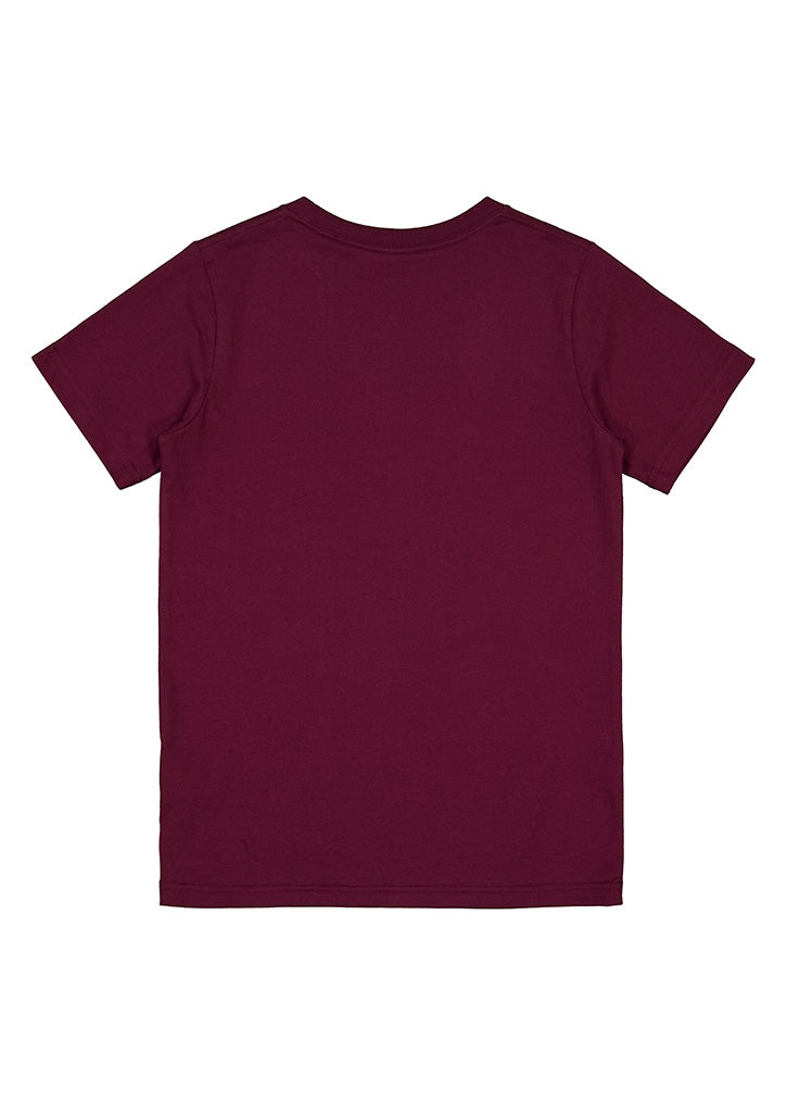 Basis Youth Short Sleeve Tee - X1001Y in Plum