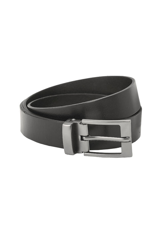 Biz Corporates RA572M Leather Mens Belt in Black