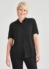 Womens Dahlia Short Sleeve Blouse - RB365L - biz-corporates-1