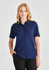 Womens Dahlia Short Sleeve Blouse - RB365L - biz-corporates-2