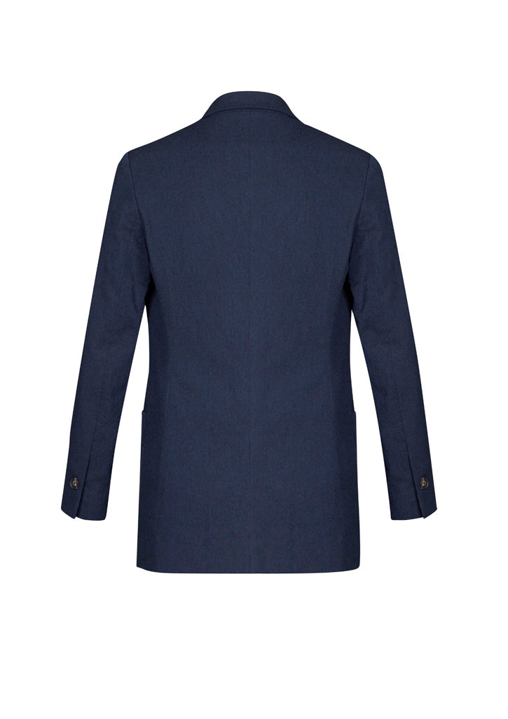 Biz Corporates RBL068L Arden Womens Blazer in Navy - back view
