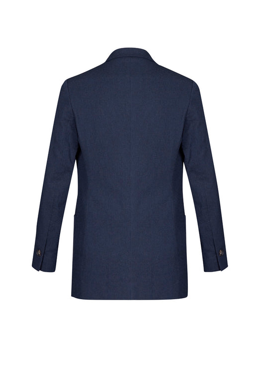 Biz Corporates RBL068L Arden Womens Blazer in Navy - back view