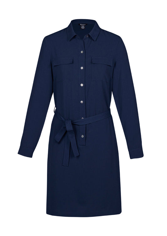 Biz Corporates RD069L Chloe Womens Dress in Navy