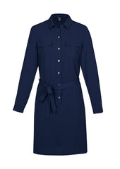 Biz Corporates RD069L Chloe Womens Dress in Navy