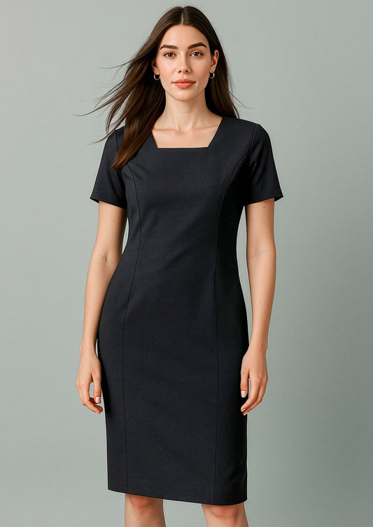 Renew Womens Short Sleeve Dress - RD409L - biz-corporates-0