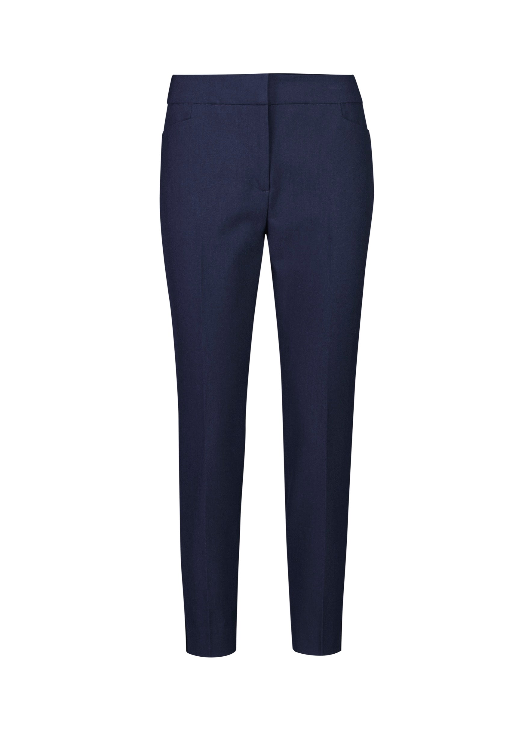 Biz Corporates RGP308L Siena Womens 7/8 Mid-waist Slim Leg Pant in Marine