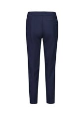 Biz Corporates RGP308L Siena Womens 7/8 Mid-waist Slim Leg Pant in Marine - back view