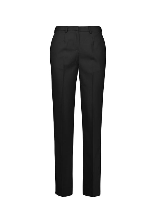Biz Corporates RGP404L Renew Womens Tapered Adjustable Waist Pant in Pencil Black