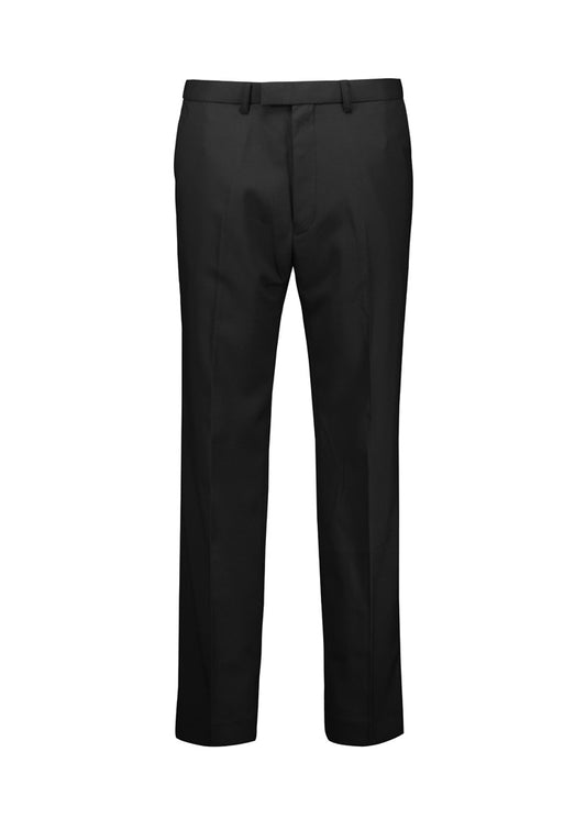 Biz Corporates RGP408M Renew Mens Adjustable Waist Straight Leg Pant in Pencil Black