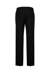 Biz Corporates RGP975L Siena Womens Adjustable Waist Pant in Black - back view