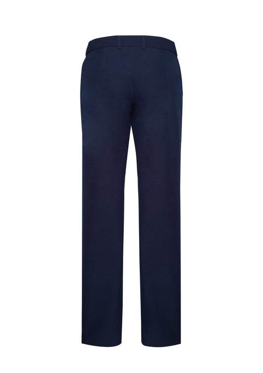 Biz Corporates RGP975L Siena Womens Adjustable Waist Pant in Marine - back view