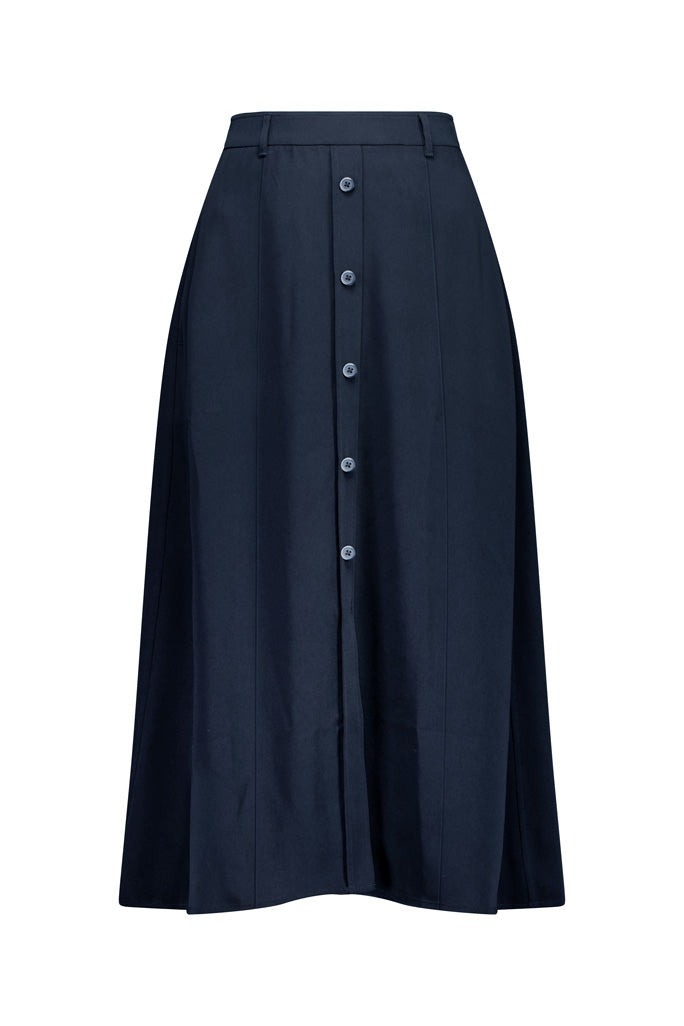 Biz Corporates RGS2670L Sammy Womens Skirt in Navy