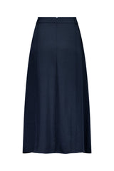 Biz Corporates RGS2670L Sammy Womens Skirt in Navy - back view