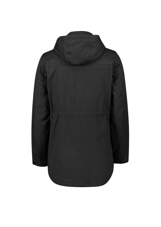 Biz Corporates RJK265L Melbourne Womens Comfort Jacket in Black - back view