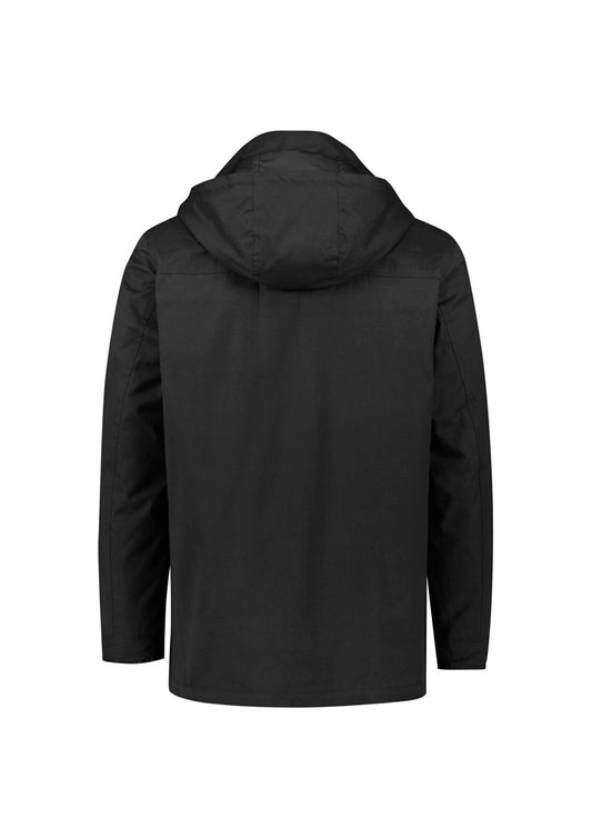 Biz Corporates RJK265M Melbourne Mens Comfort Jacket in Black - back view