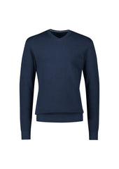 Biz Corporates RJP266M Osaka Mens Pineapple Knit Jumper in Navy