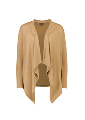 Biz Corporates RLC267L Sofia Womens Waterfall Cardigan in Camel