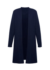 Biz Corporates RLC970L Chelsea Womens Longline Cardigan in Navy