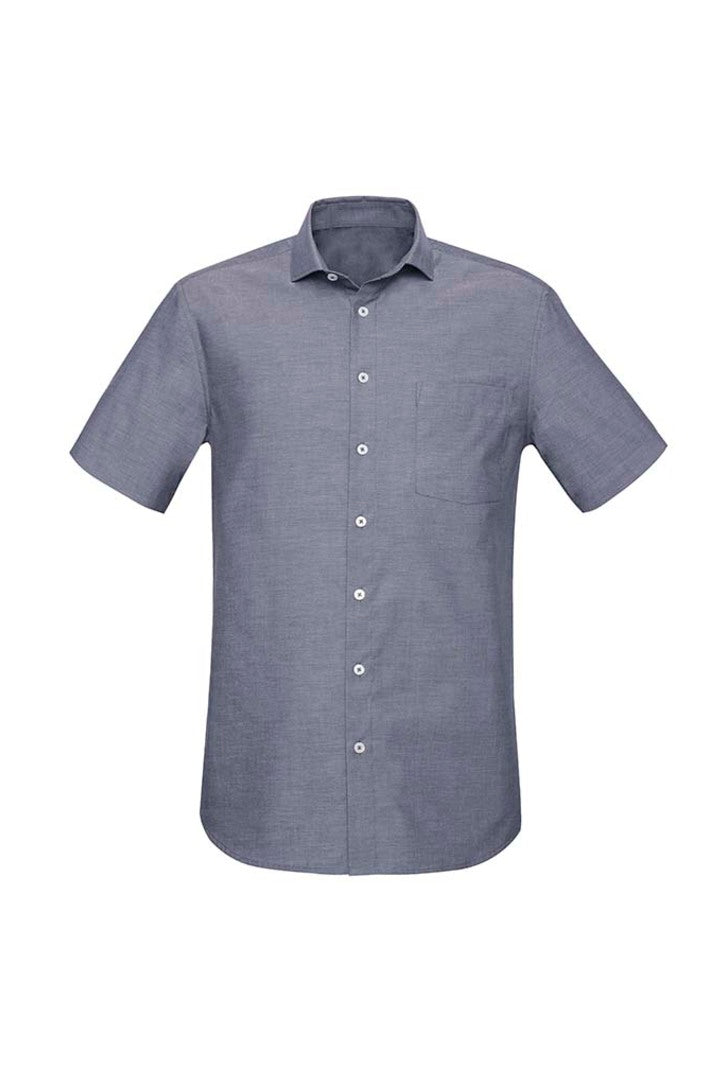 Mens Charlie Classic Fit Short Sleeve Shirt - RS968MS - biz-corporates-0