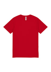 Basis Mens Short Sleeve Tee - X1001M in Red