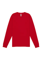 Basis Womens Long Sleeve Tee - X1002W in Red