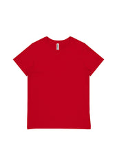 Basis Womens Short Sleeve Tee - X1001W in Red