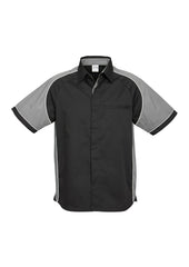 Mens Nitro Short Sleeve Shirt - S10112 - biz-collection-0