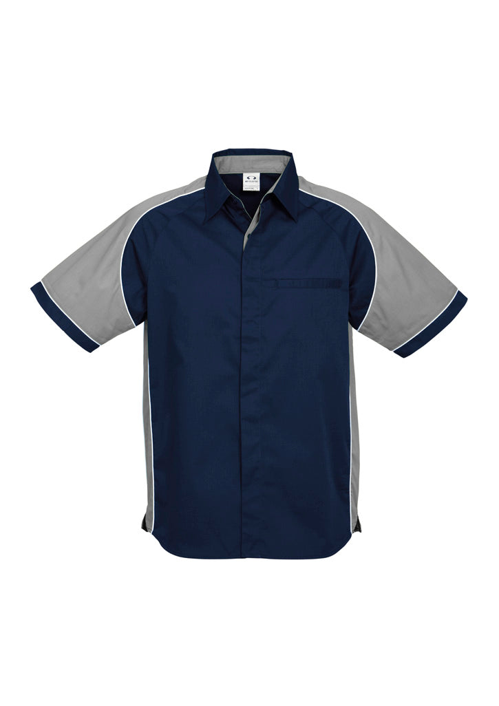 Mens Nitro Short Sleeve Shirt - S10112 - biz-collection-1