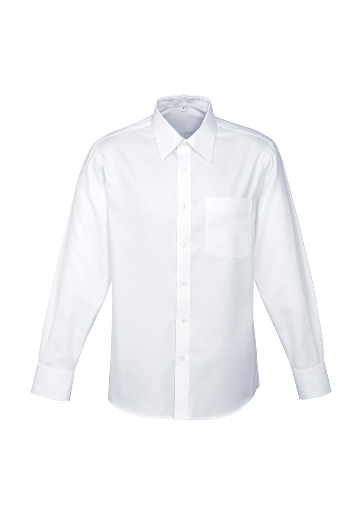 Mens Luxe Long Sleeve Shirt - S10210 - biz-collection-0