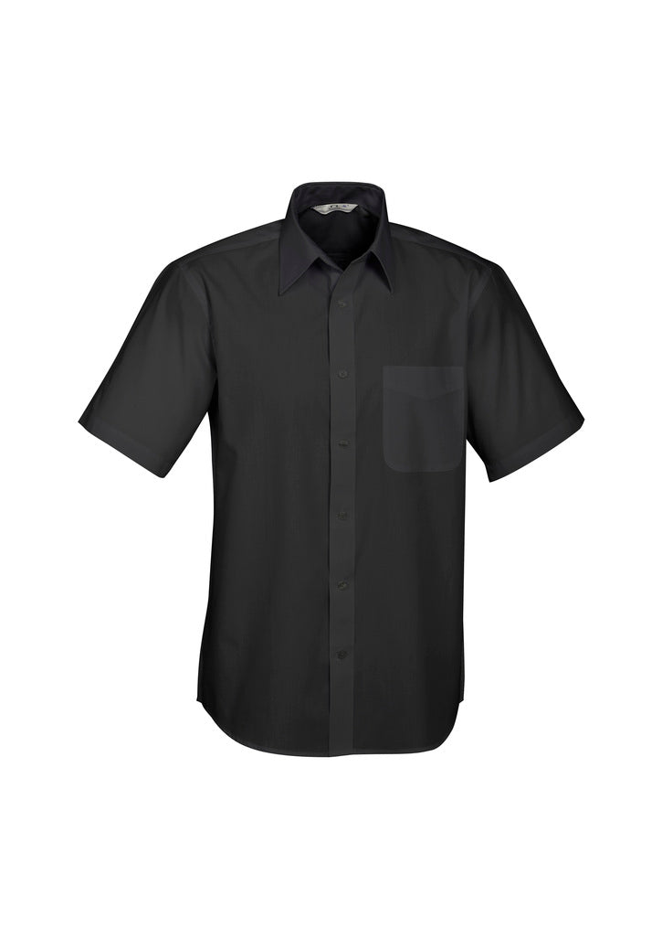 Mens Base Short Sleeve Shirt - S10512 - biz-collection-0