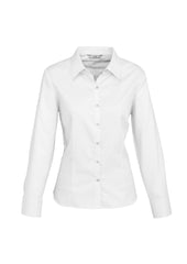 Womens Luxe Long Sleeve Shirt - S118LL - biz-collection-1