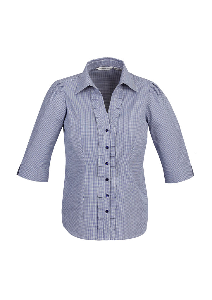 Womens Edge 3/4 Sleeve Shirt - S267LT - biz-collection-0