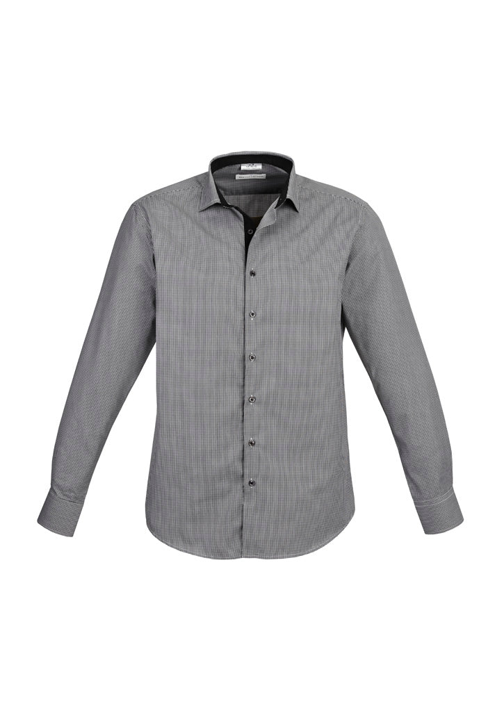 Mens Edge Long Sleeve Shirt - S267ML - biz-collection-0