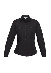 Womens Bondi Long Sleeve Shirt - S306LL - biz-collection-1