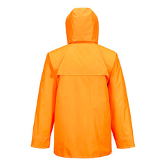 Portwest S440 Classic Rain Jacket in Orange - back view