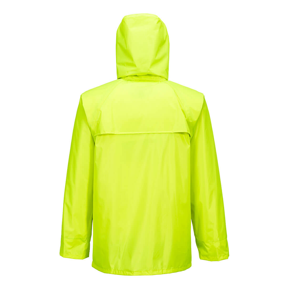 Portwest S440 Classic Rain Jacket in Yellow - back view