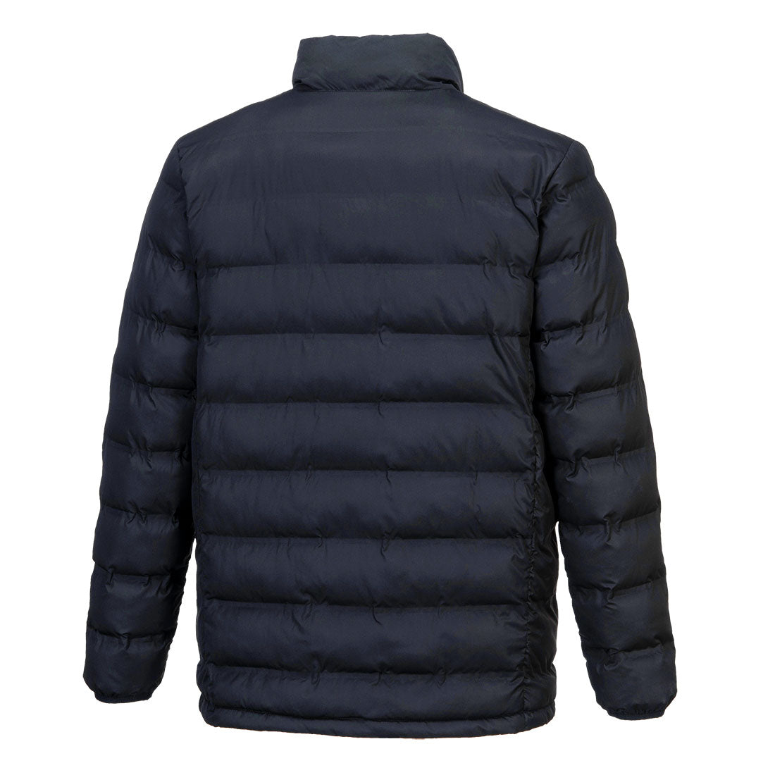 Portwest S547 Ultrasonic Heated Tunnel Jacket in Navy - back view
