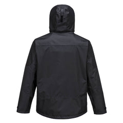 Portwest S553 Radial 3-in-1 Jacket in Black - back view
