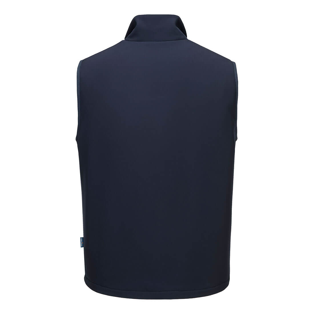 Portwest S649 Heated Softshell Gilet in Navy - back view