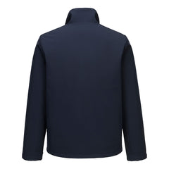 Heated S/Shell Jkt w/o Batt - S667 - Portwest - Navy (rear)